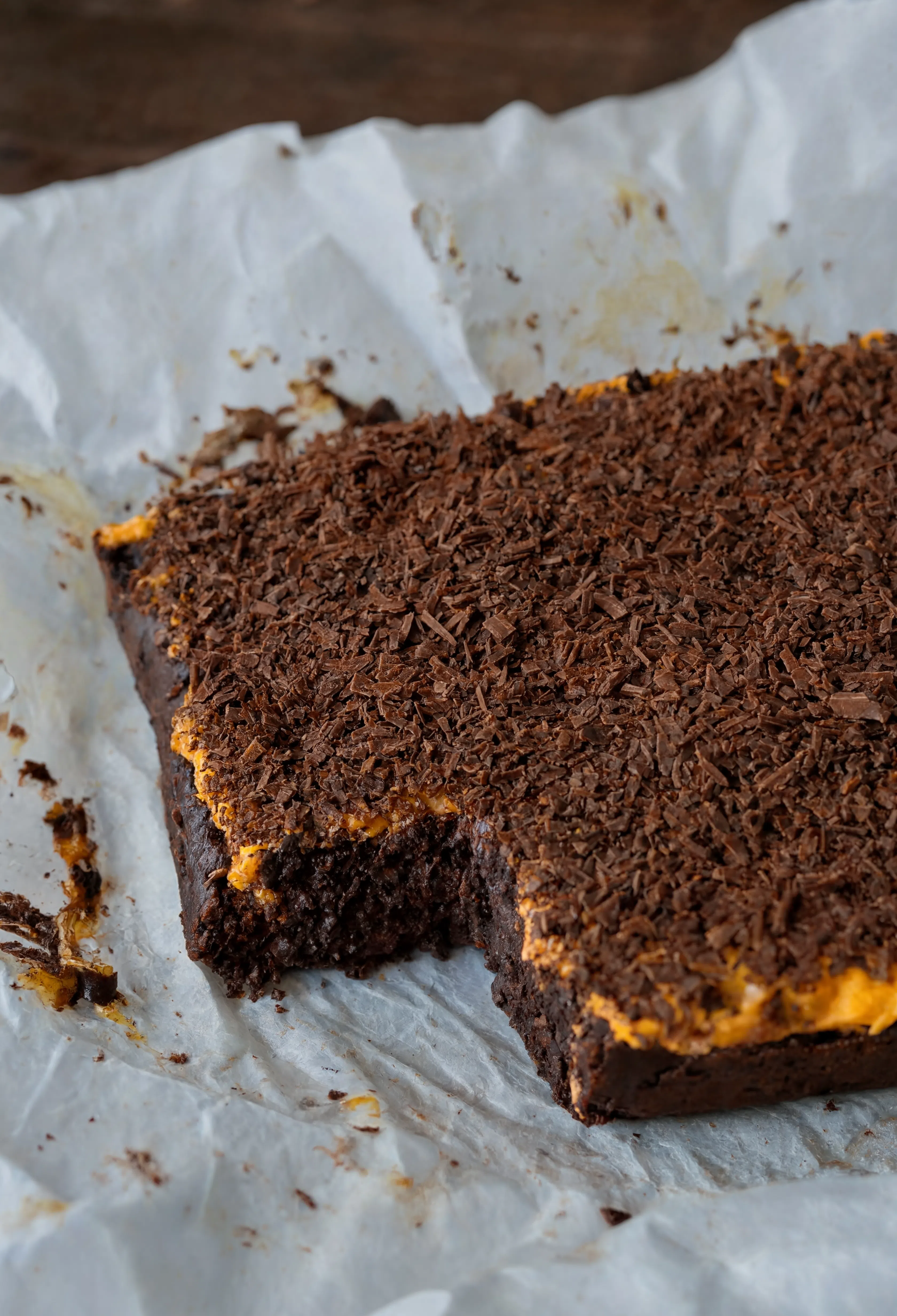 Pumpkin Cream Cheese Brownies
