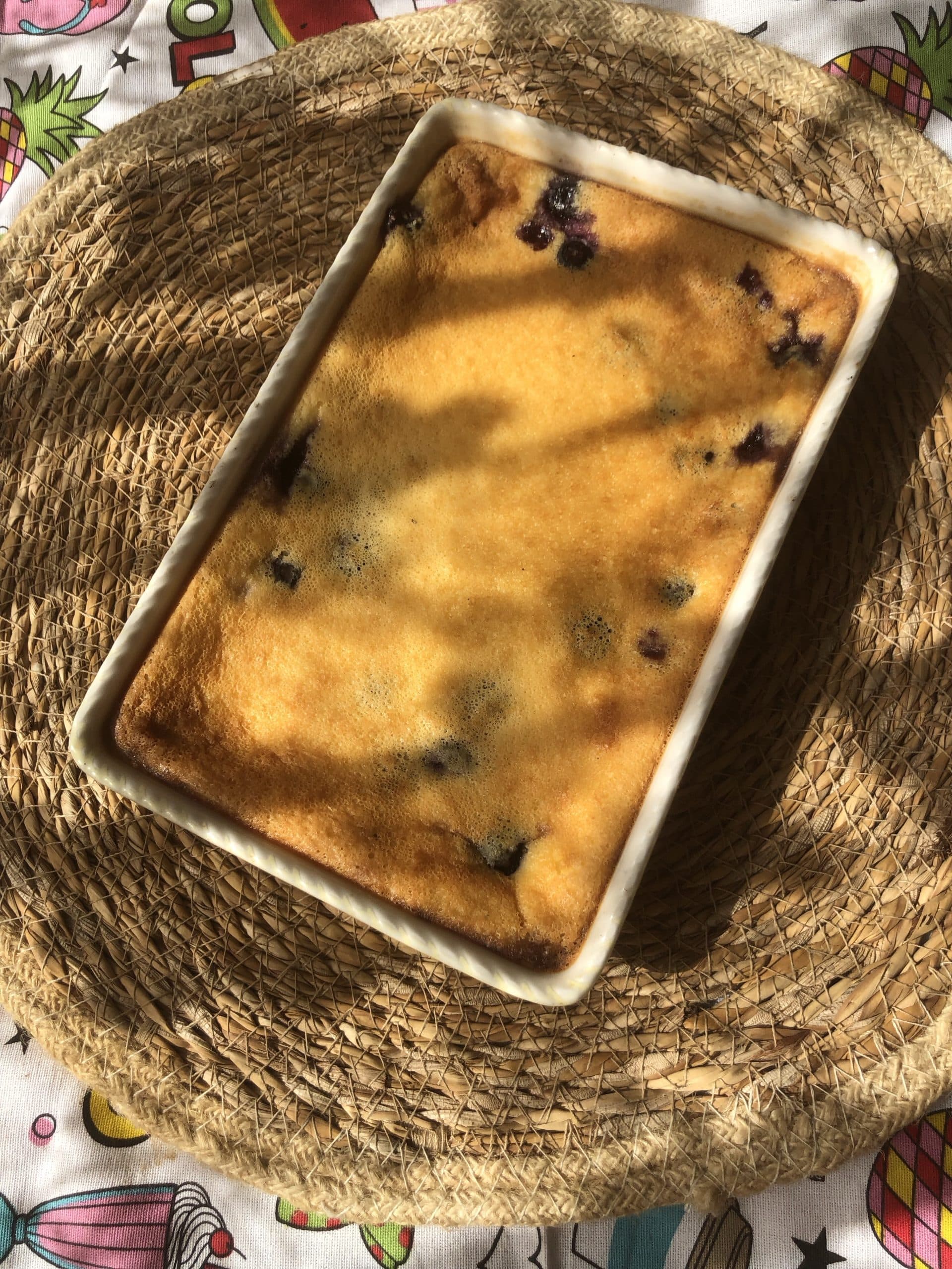 Blueberry Clafoutis