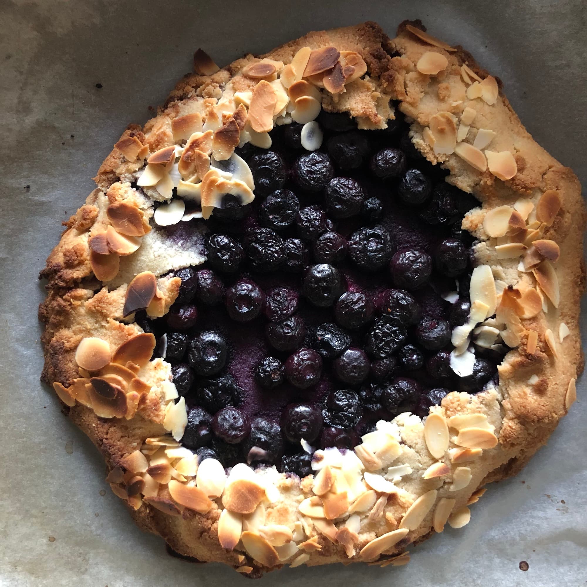 Blueberry Galette