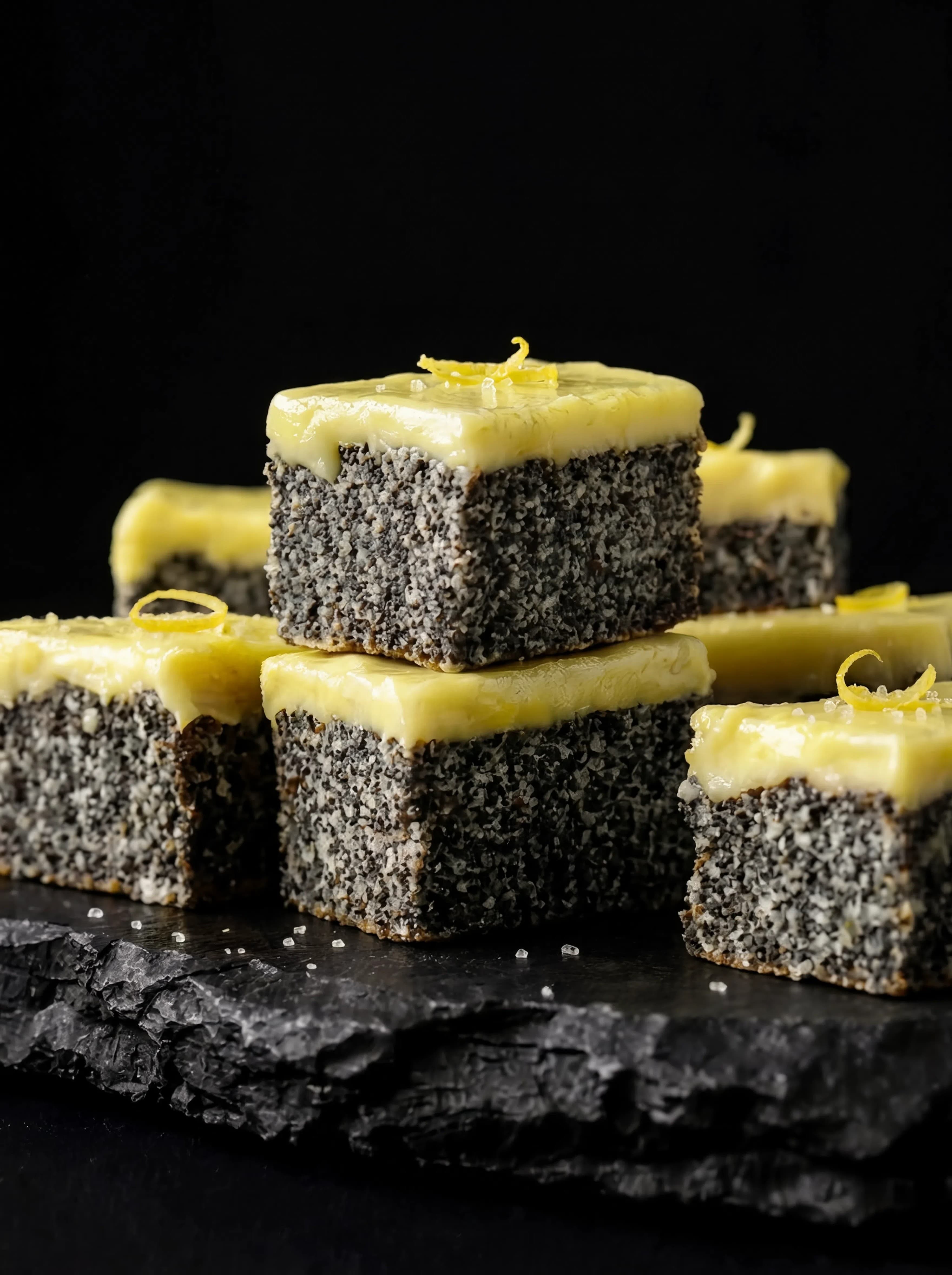Poppy Seed Bars