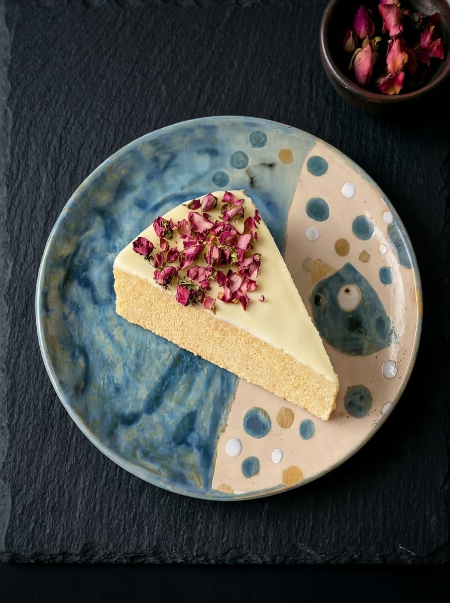 White chocolate cake