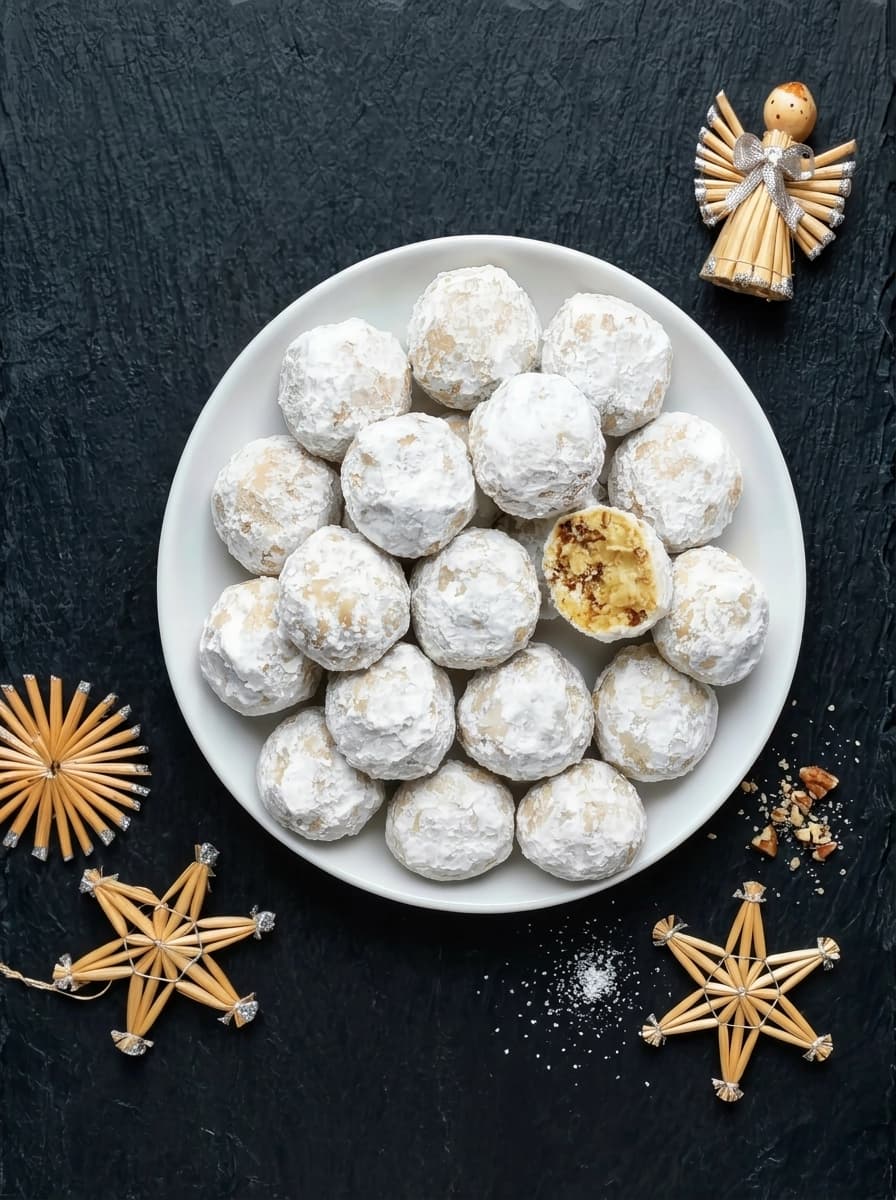 Pecan Snowball Cookies